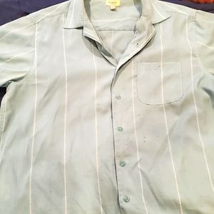Haggard Green Button Down Shirt